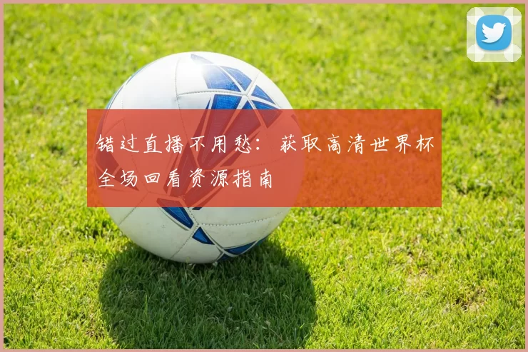错过直播不用愁：获取高清世界杯全场回看资源指南