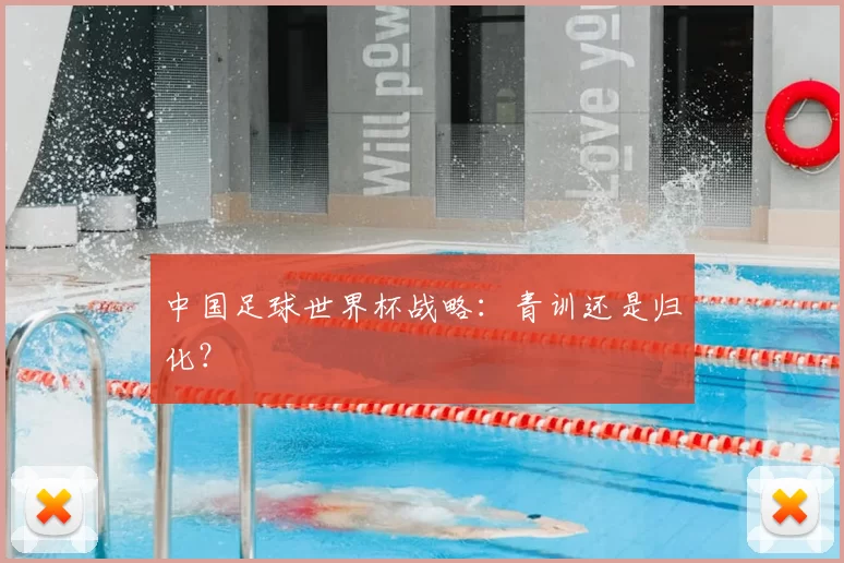 中国足球世界杯战略:青训还是归化?