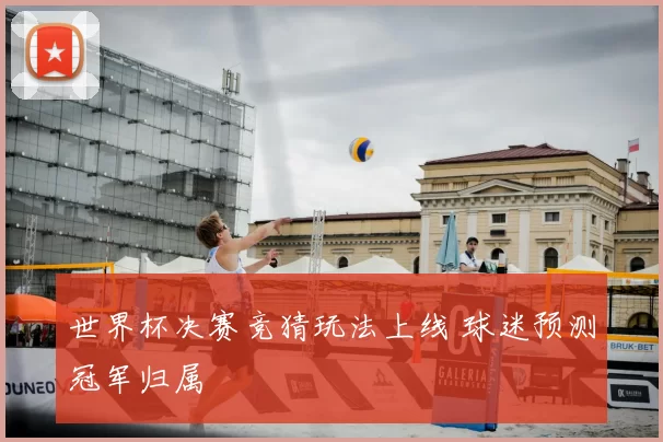 世界杯决赛竞猜玩法上线 球迷预测冠军归属